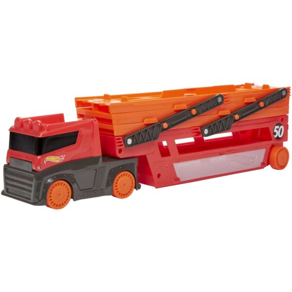 Hot Wheels MEGA Hauler With Storage For Up To 50 1:64 Scale Cars GHR48