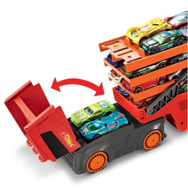 Hot Wheels MEGA Hauler With Storage For Up To 50 1:64 Scale Cars GHR48 - Image 3