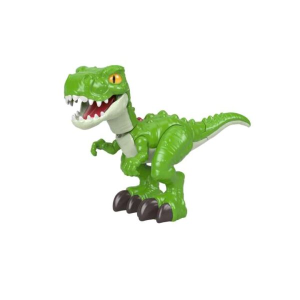 Imaginext Jurassic World T. Rex Dinosaur Toy Set With Dr. Sattler, Dr. Grant & Ian Malcolm, 5 Pieces HMF00 - Image 4