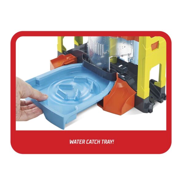 Hot Wheels Stunt & Splash Car Wash Playset GRW37 - Image 5