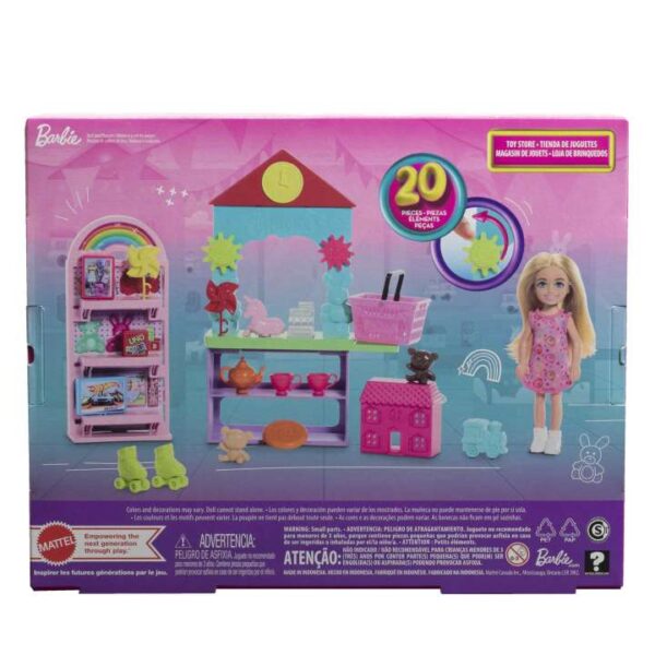 Barbie Chelsea Can Be… Toy Store Playset With Small Blonde Doll, Shop Furniture & 15 Accessories HNY59 - Image 6