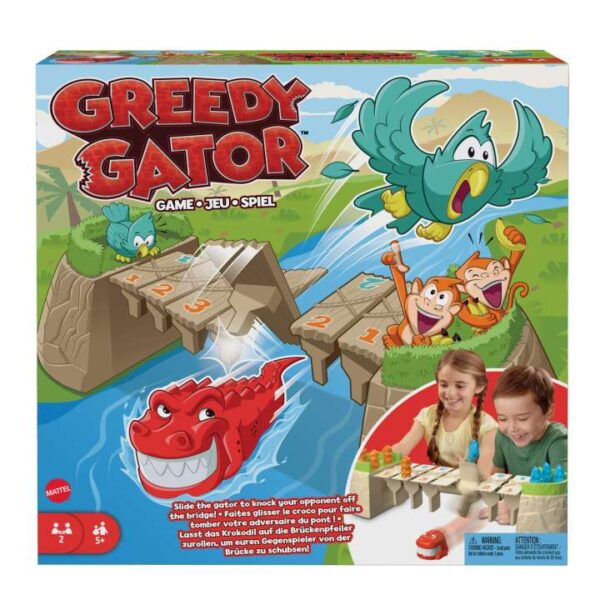 Greedy Gator Kids Game For 2 Players, Fun For Family And Game Nights HRC09 - Image 6