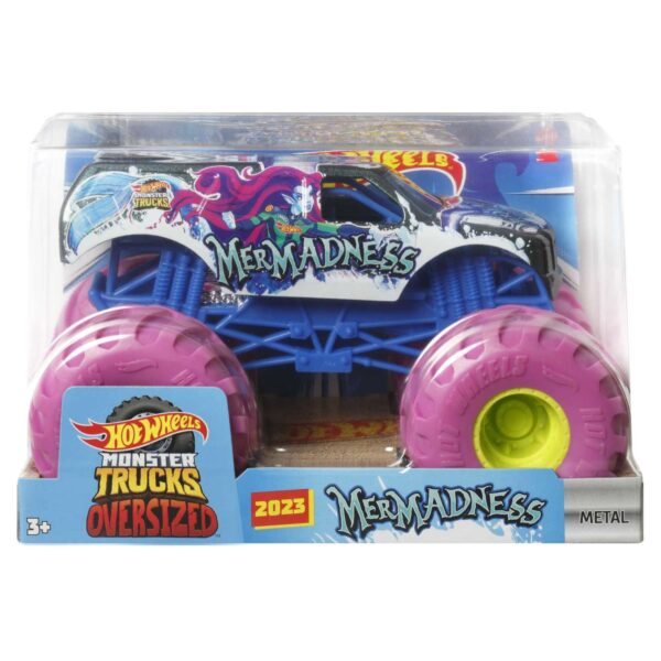 Hot Wheels Monster Trucks, Oversized Monster Truck in 1:24 Scale FYJ83 - Image 6