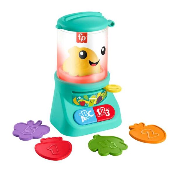 Fisher-Price Laugh & Learn Counting & Colors Smoothie Maker Musical Toy Blender For infants HRP19