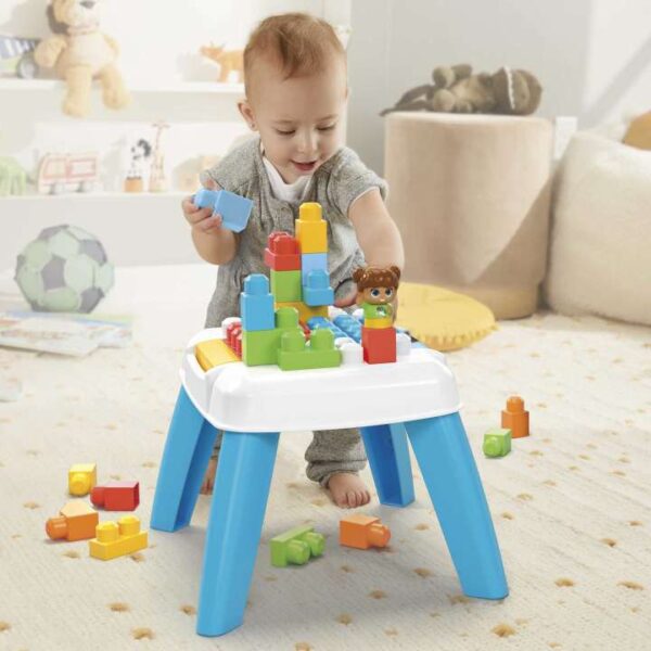 MEGA BLOKS Build N Tumble Activity Table Toy Blocks With 1 Figure HHM99 - Image 4