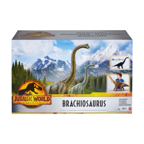 Jurassic World Dominion Dinosaur Toy, Brachiosaurus 32 inch Long Action Figure HFK04 - Image 6