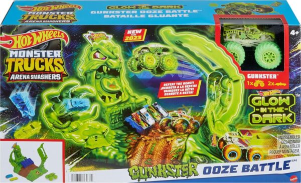 HOT WHEELS Arena World: Gunksters Sludge Monster Mash HPN72 - Image 6