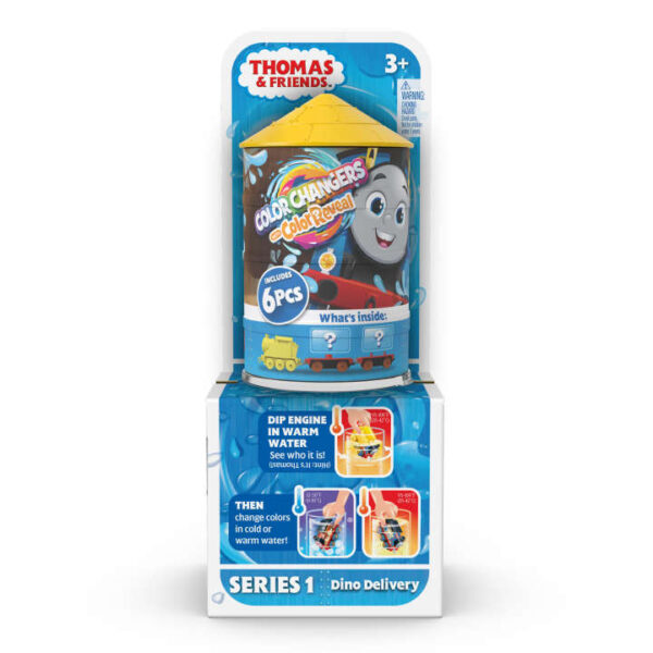 Thomas & Friends Mystery Toy Trains, Collection Of Color Reveal Engines & Surprise Cargo HNP80 - Image 6