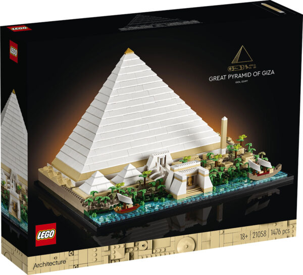 LEGO ARCHITECTURE GREAT PYRAMID OF GIZA (21058)