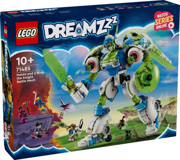 LEGO DREAMZ MATEO AND Z-BLOB THE KNIGHT BATTLE MECH (71485)