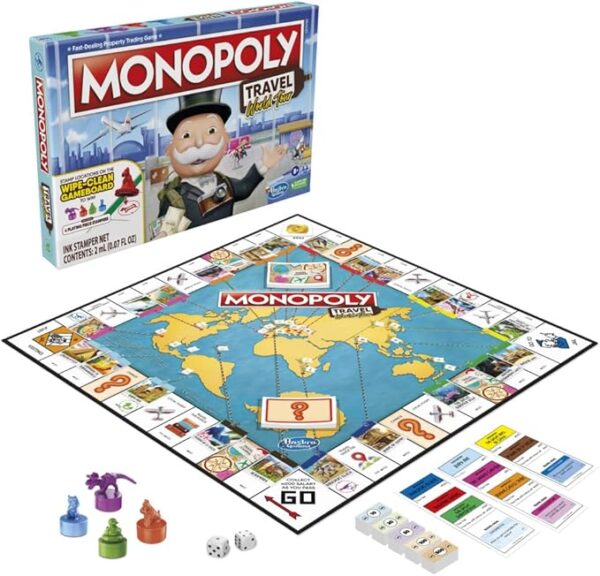 Monopoly Travel World Tour Board Game F40072841 - Image 3