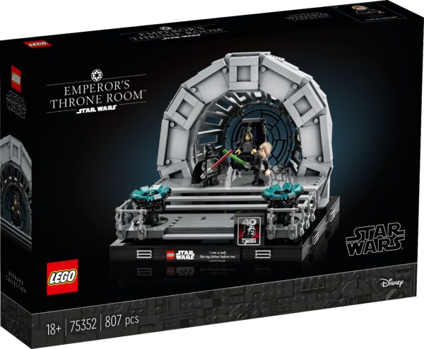 LEGO STAR WARS EMPEROR'S THRONE ROOM DIORAMA (75352)