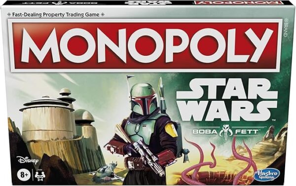 Monopoly Star Wars Boba Fett Edition Board Game F5394GA01