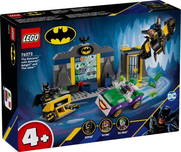 LEGO SUPER HEROES THE BATCAVE WITH BATMAN, BATGIRL & JOKER (76272)