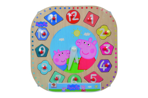 Peppa Pig Teaching Clock Design QSPP003475