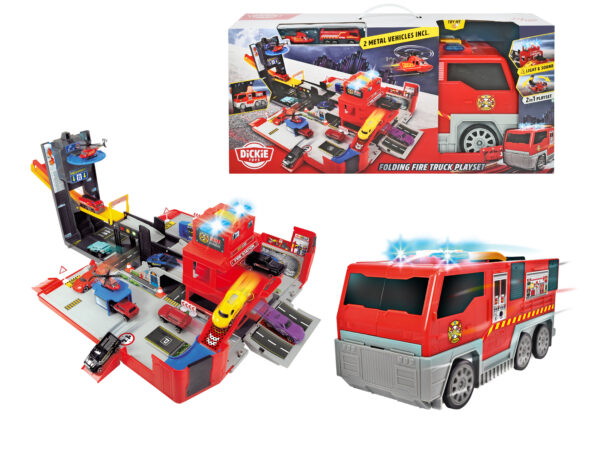 DICKIE FIRE TRUCK PLAYSET 203719005