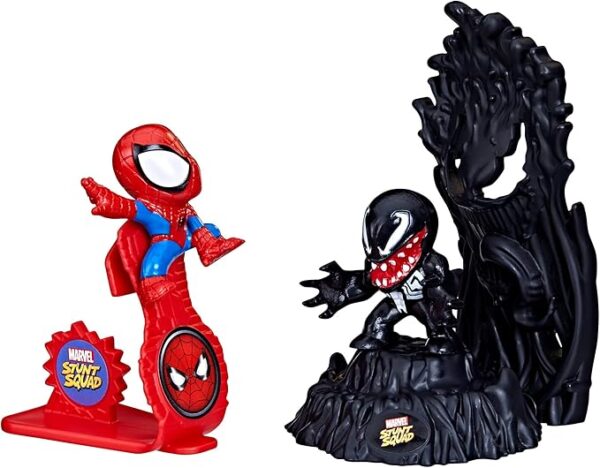 Marvel Stunt Squad Spider-Man vs. Venom Playset with Action Figures F7068