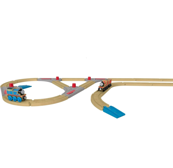 Thomas & Friends Wood Expansion Train Track Set Multicolor FKF55