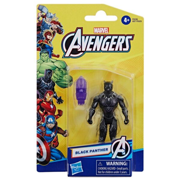 Marvel Avengers Epic Hero Series Black Panther 4" Action Figure F9336 - Image 2