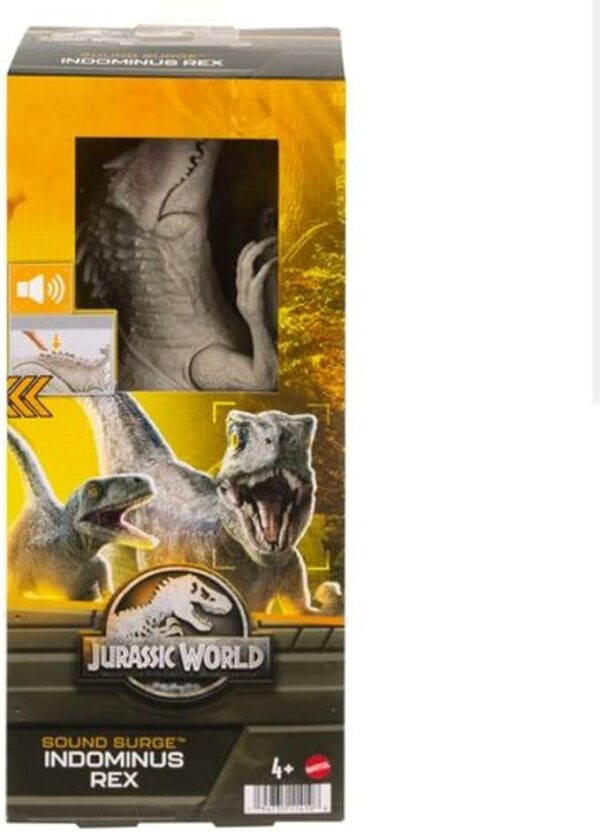 Jurassic World Sound Surge Indominus Rex 12-Inch Action Figure HLK94 - Image 5