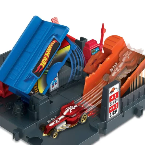 Hot Wheels City Fuel Station Shift Playset HMD53 - Image 5