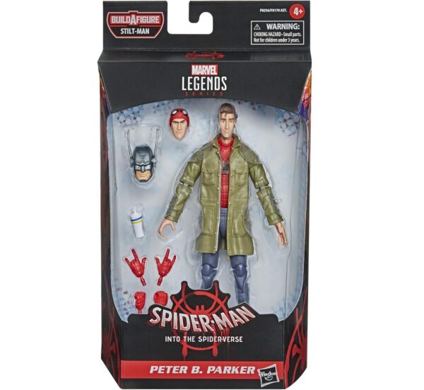 Marvel Legends Series, Peter B. Parker 6" Action Figure, Spider-Man: Into The Spider-Verse F0256 - Image 2