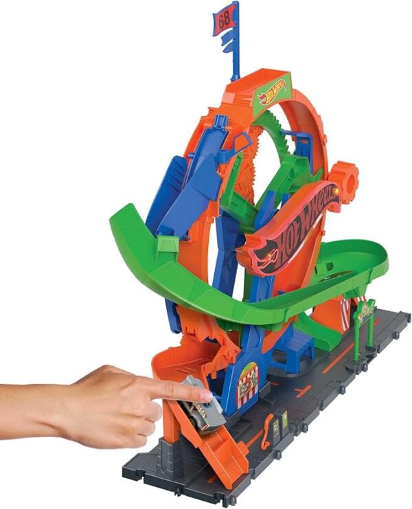 Hot Wheels City Ferris Wheel Whirl Playset HKX46 - Image 3