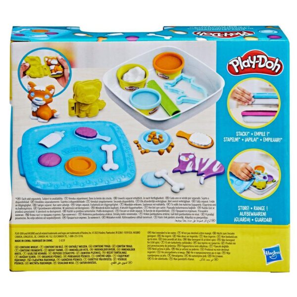 Play-Doh Create ‘n Go Pets Playset, Play-Doh Set with Storage Container, Arts and Crafts Toys for Kids F7528 - Image 3