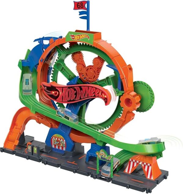 Hot Wheels City Ferris Wheel Whirl Playset HKX46 - Image 4