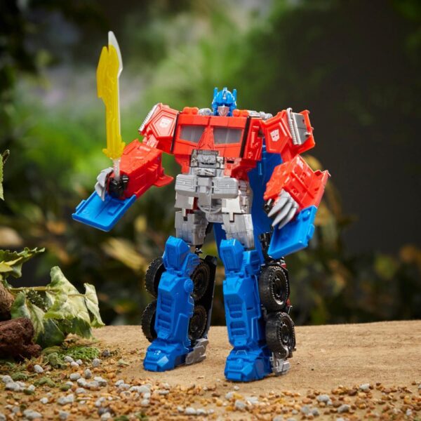 Transformers Toys Transformers: Rise of the Beasts Movie, Beast-Mode Optimus Prime Action Figure F3939 - Image 8