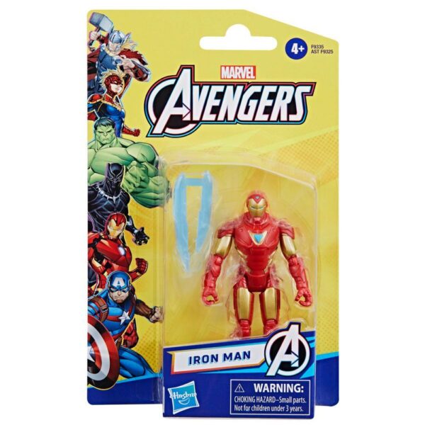 Marvel Avengers Epic Hero Series Iron Man 4" Action Figure F9335 - Image 2