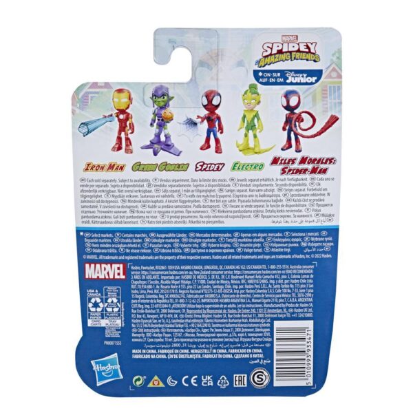 Marvel Spidey and His Amazing Friends Iron Man Action Figure Toy F3998 - Image 3