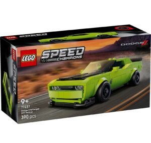 LEGO SPEED CHAMPIONS DODGE CHALLENGER SRT HELLCAT SPORTS CAR (77237)